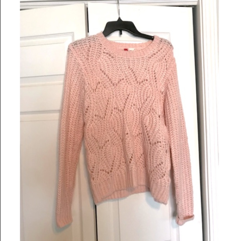 Blush pink sweater
